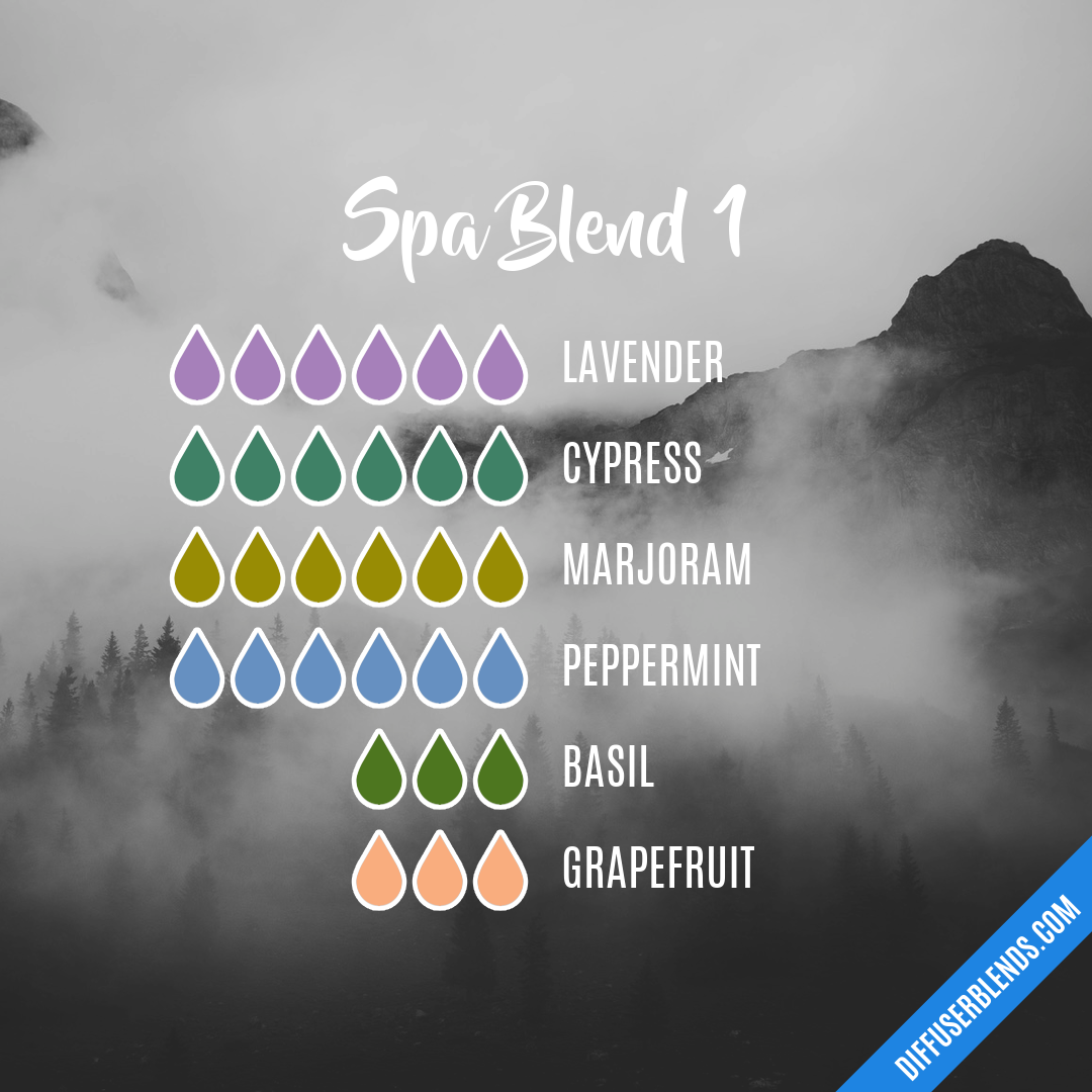 Spa Blend 1 — Essential Oil Diffuser Blend