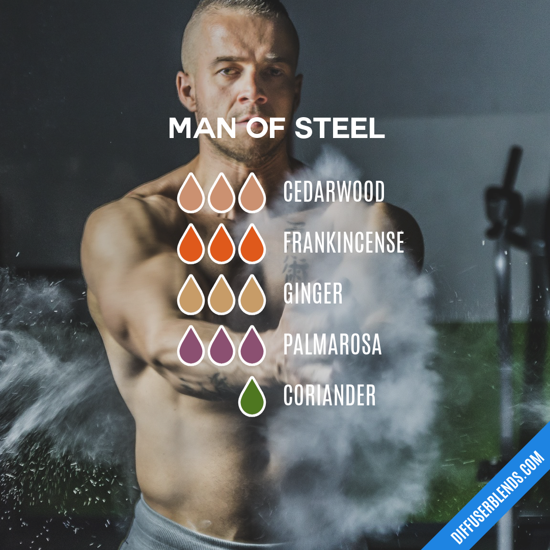 Man of Steel — Essential Oil Diffuser Blend