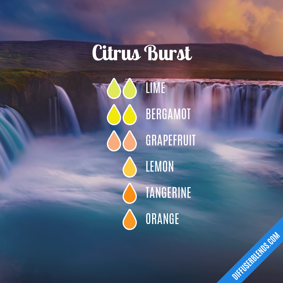 Citrus Burst — Essential Oil Diffuser Blend