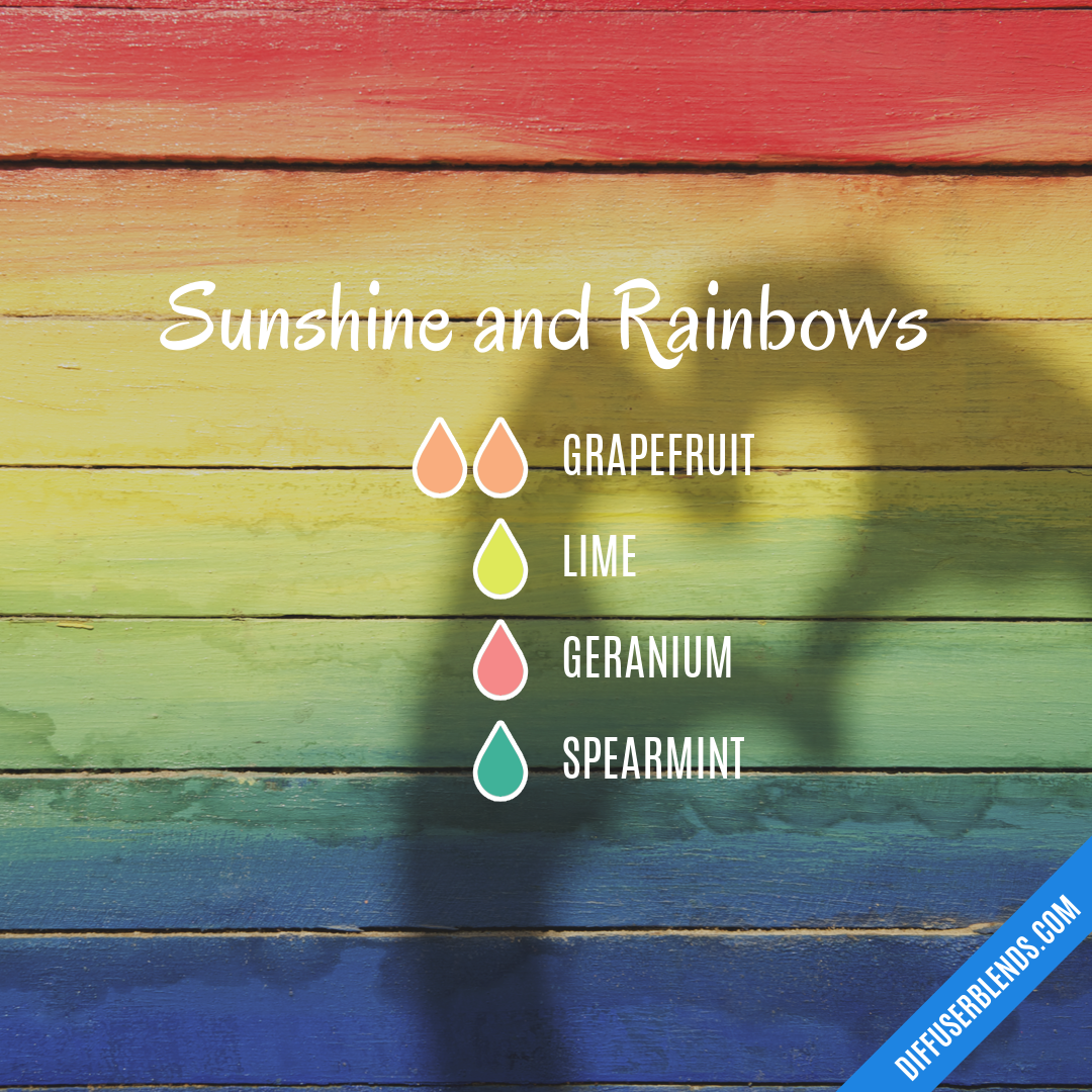 Sunshine and Rainbows — Essential Oil Diffuser Blend