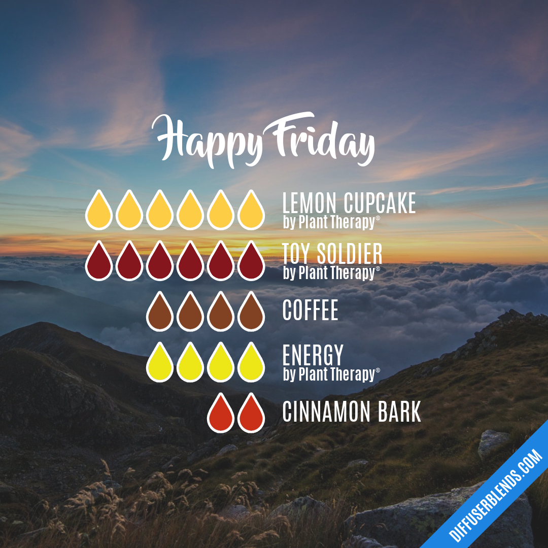 Happy Friday — Essential Oil Diffuser Blend