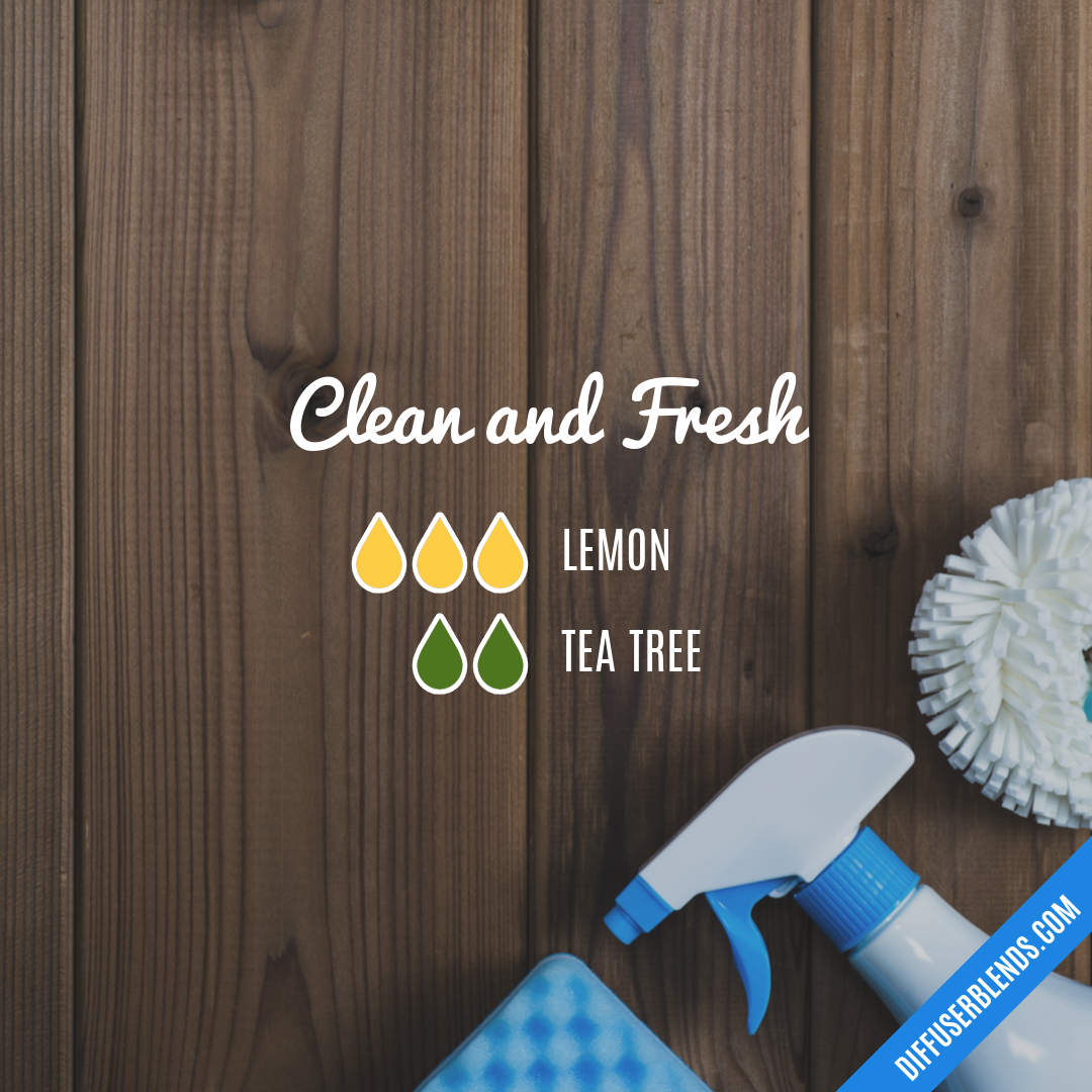 Clean and Fresh — Essential Oil Diffuser Blend