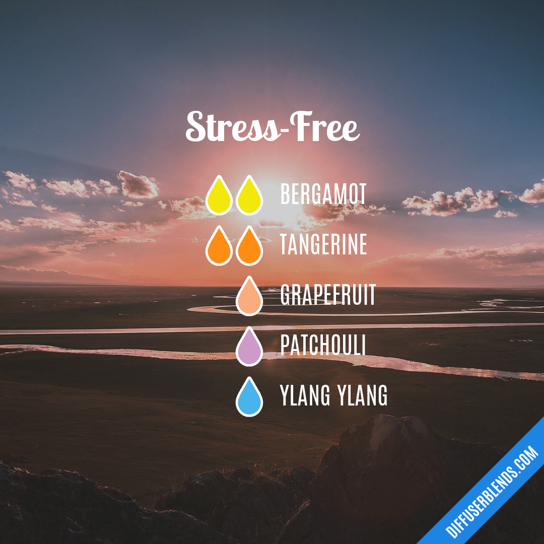 Stress-Free — Essential Oil Diffuser Blend