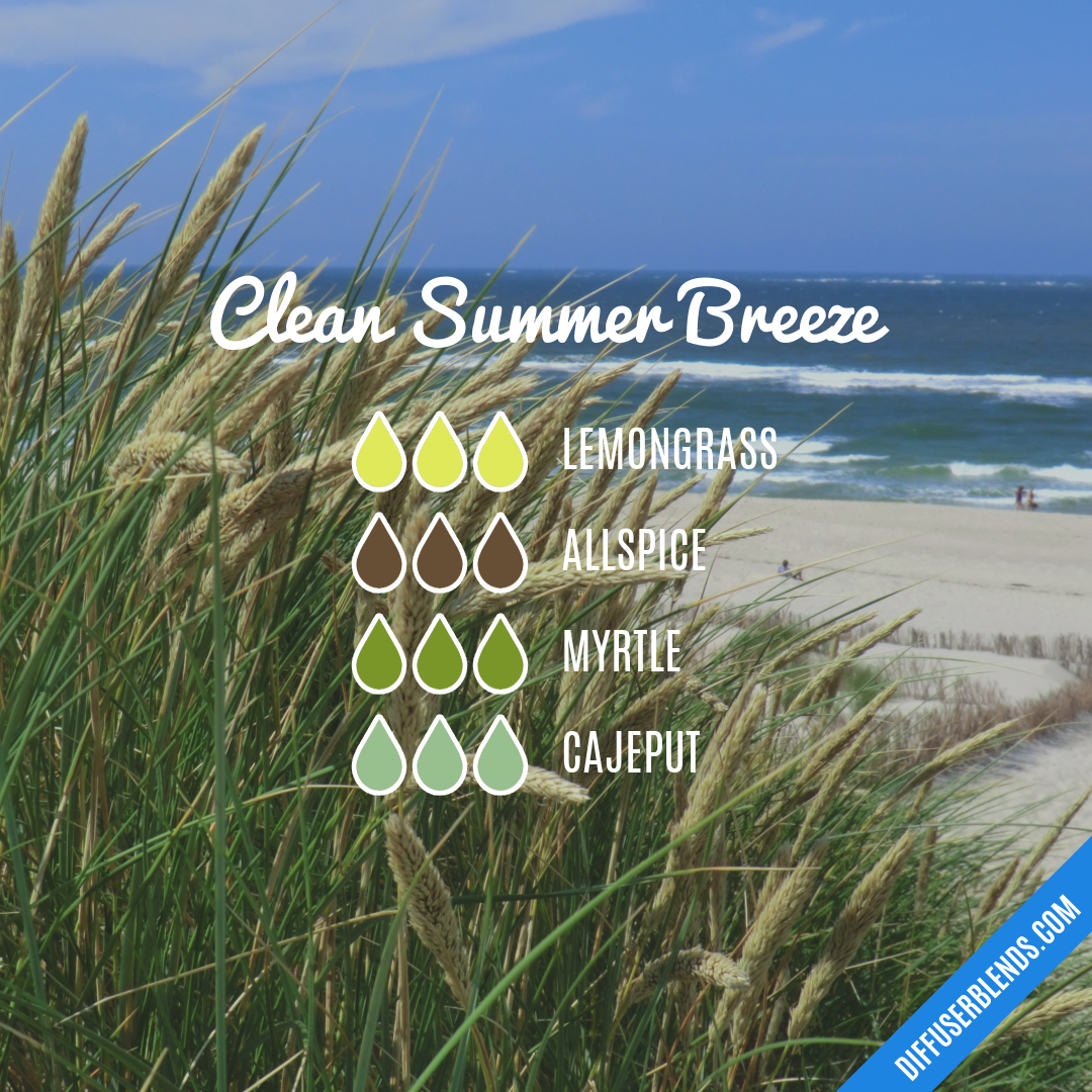 Clean Summer Breeze — Essential Oil Diffuser Blend