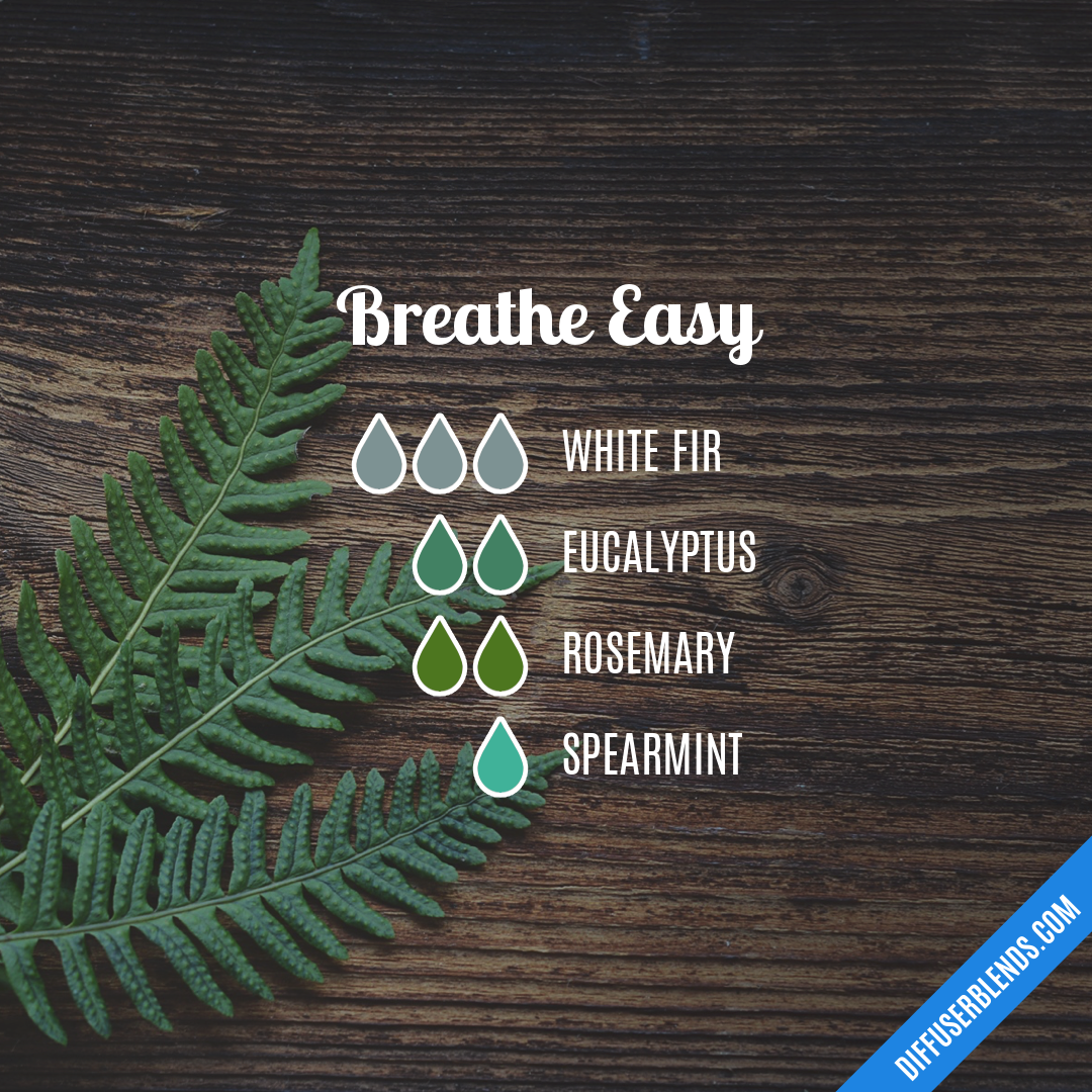 Breathe Easy — Essential Oil Diffuser Blend