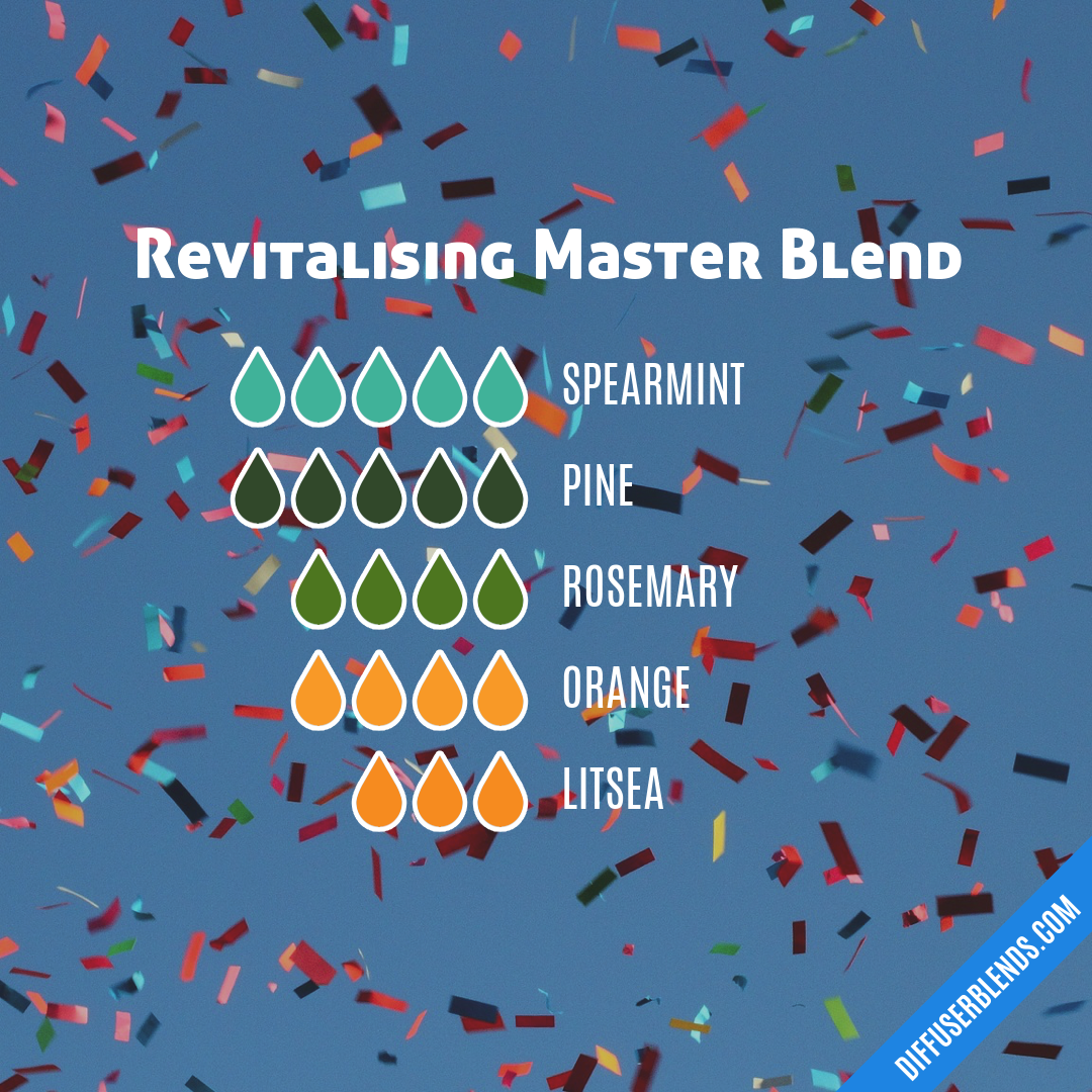 Revitalising Master Blend — Essential Oil Diffuser Blend