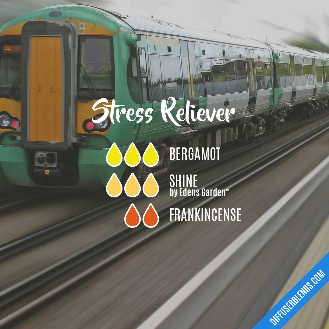 Stress Reliever — Essential Oil Diffuser Blend