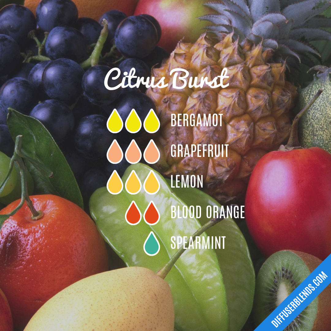 Citrus Burst — Essential Oil Diffuser Blend