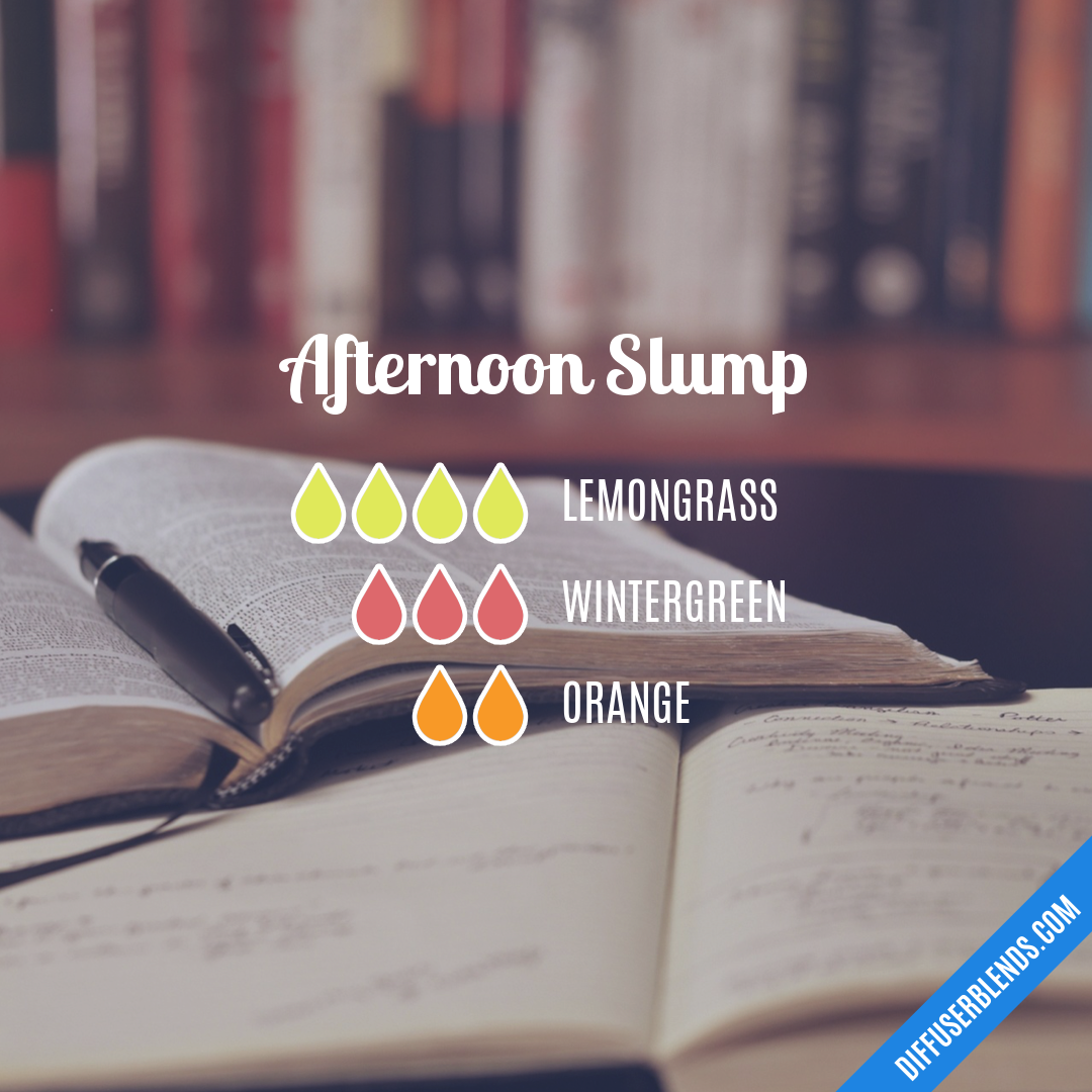 Afternoon Slump — Essential Oil Diffuser Blend