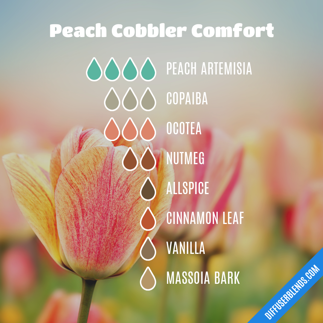 Peach Cobbler Comfort — Essential Oil Diffuser Blend