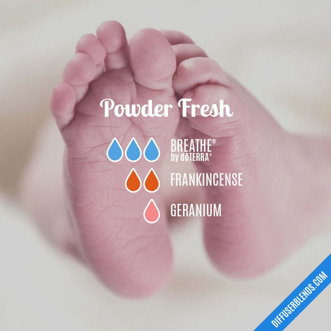 Powder Fresh — Essential Oil Diffuser Blend