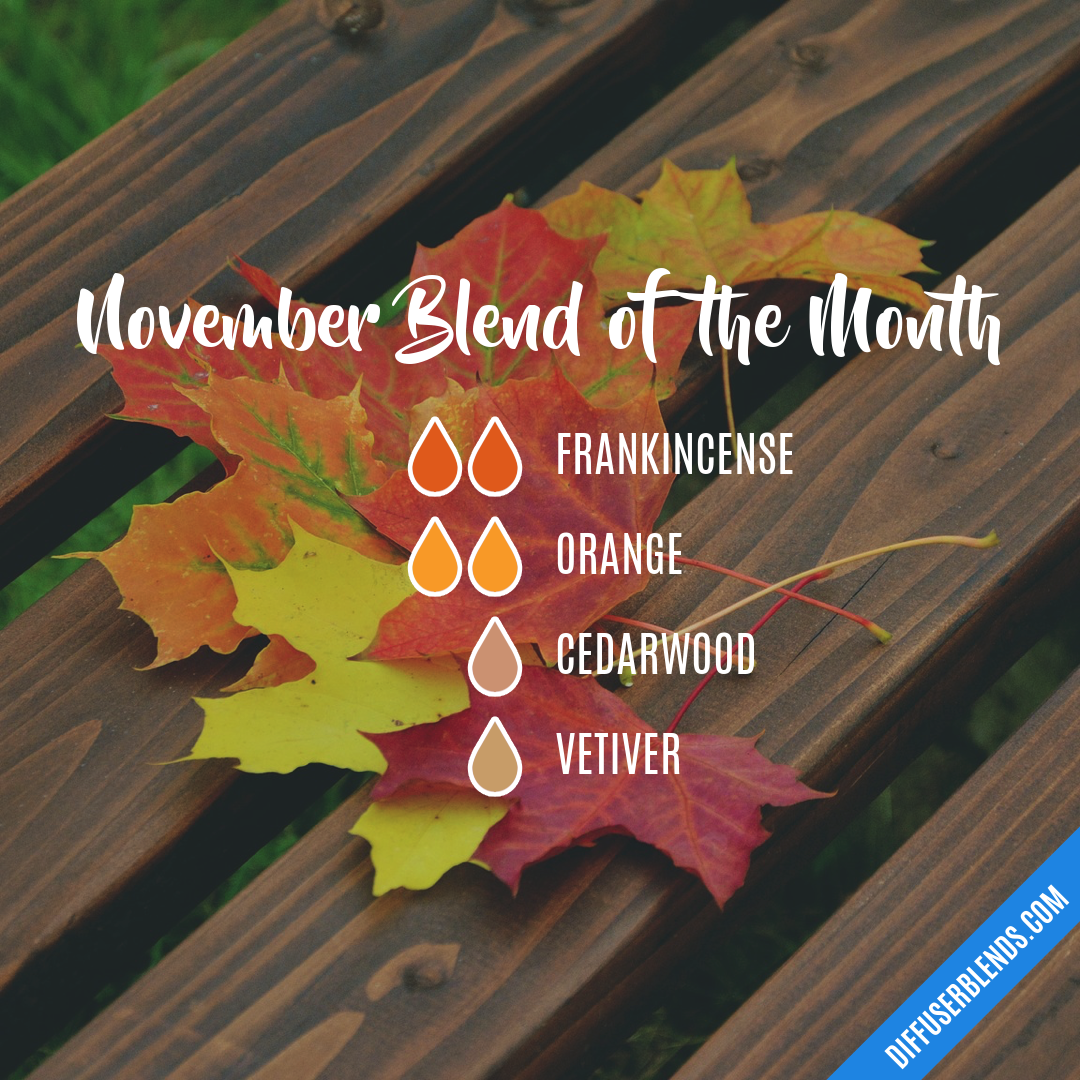 Diffuser blend for every month of the year