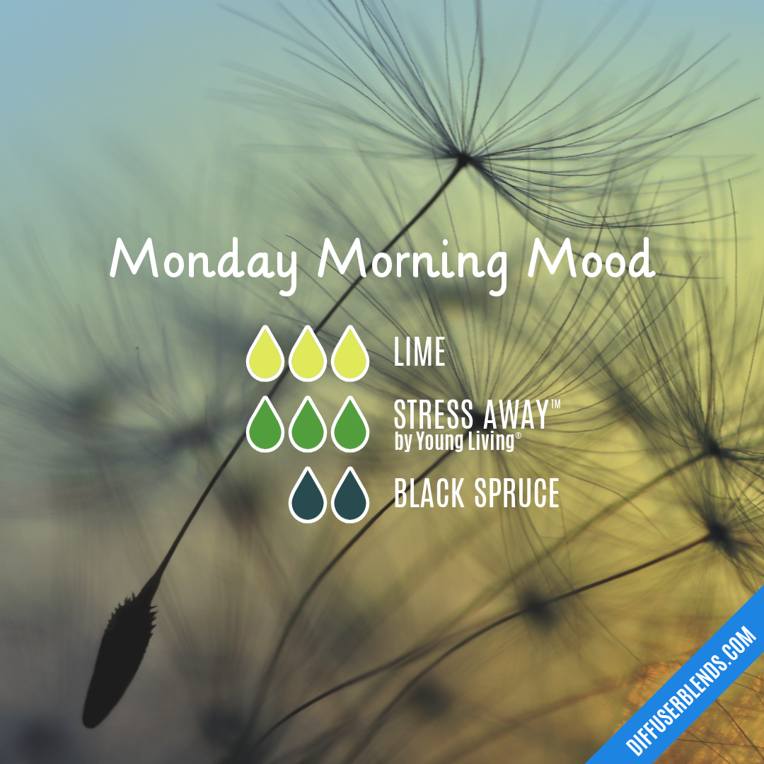 Monday Morning Mood — Essential Oil Diffuser Blend