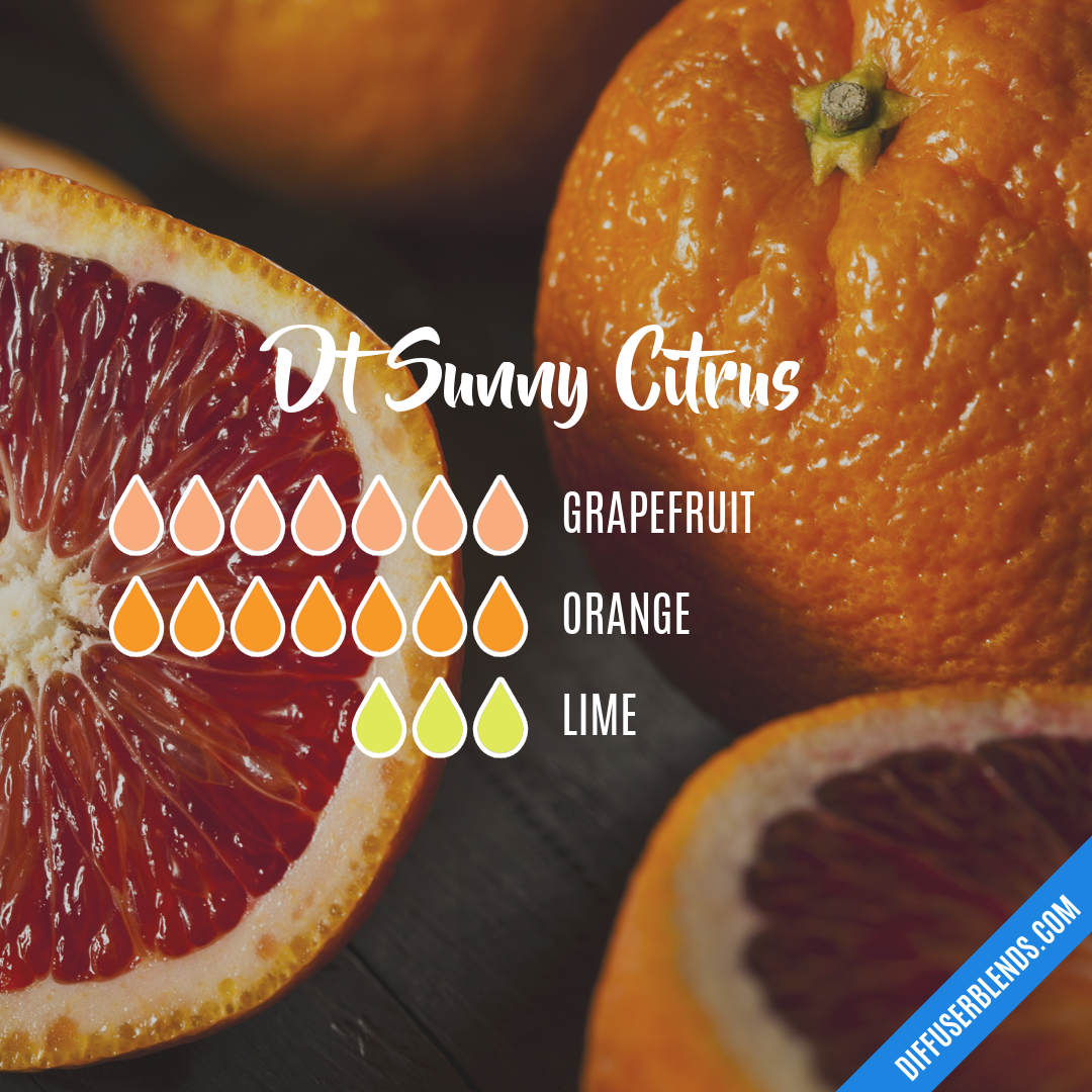 A Guide To Citrus Essential Oils + 6 Sunny Diffuser Blends