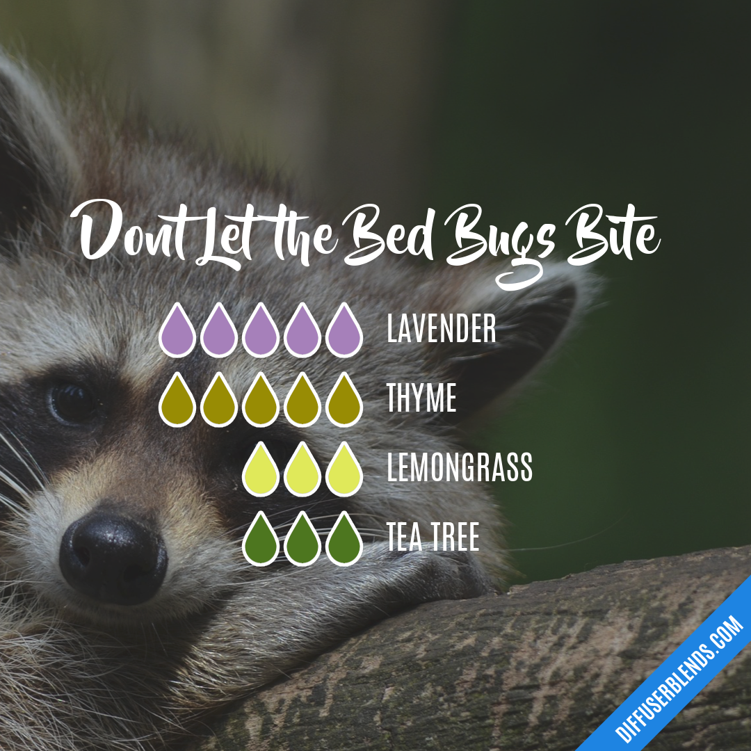 Dont Let the Bed Bugs Bite — Essential Oil Diffuser Blend