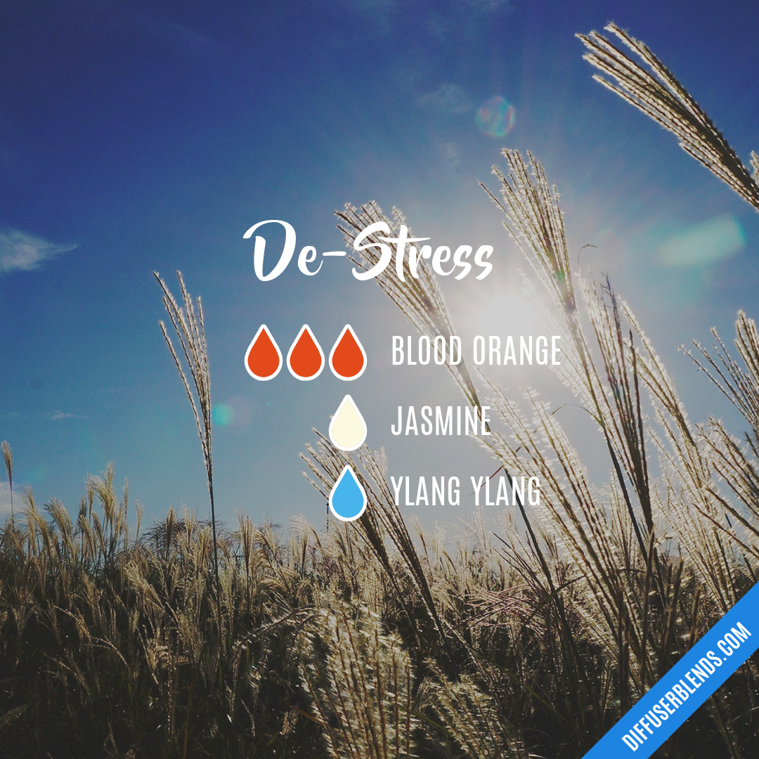 De-Stress — Essential Oil Diffuser Blend