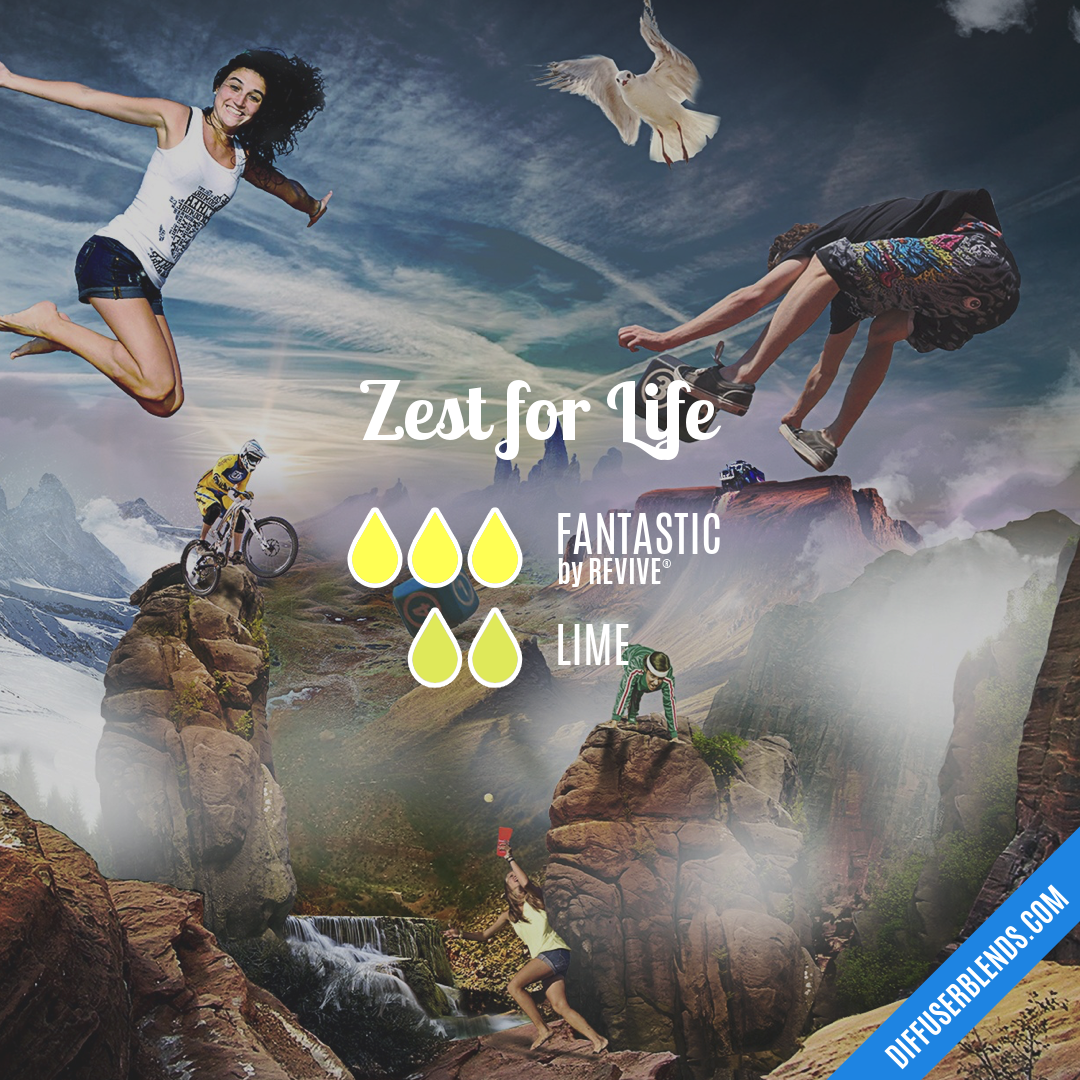 Zest for Life — Essential Oil Diffuser Blend