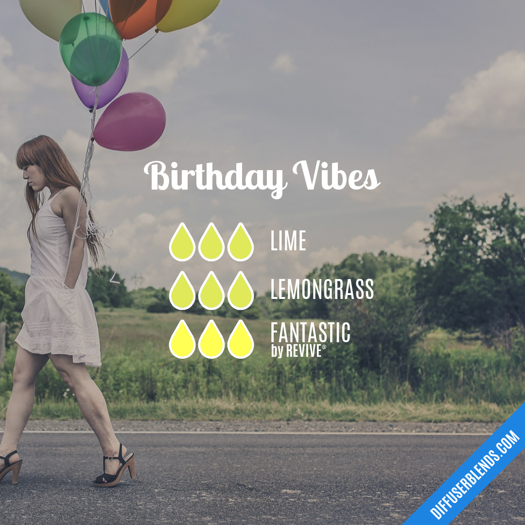 Birthday Vibes — Essential Oil Diffuser Blend