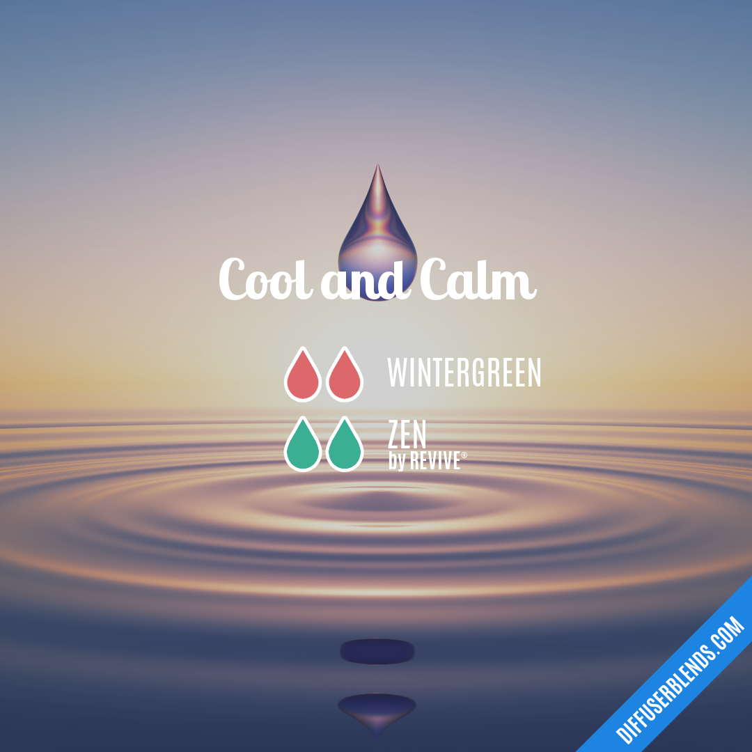 Cool and Calm — Essential Oil Diffuser Blend