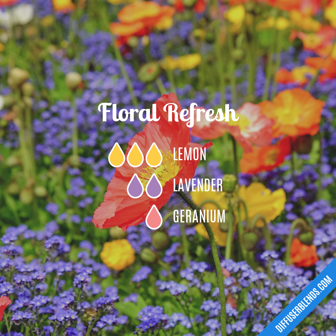 Floral Refresh — Essential Oil Diffuser Blend