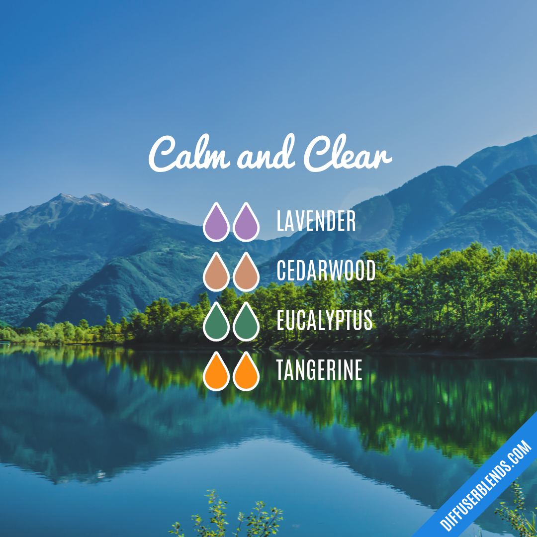 Calm and Clear — Essential Oil Diffuser Blend