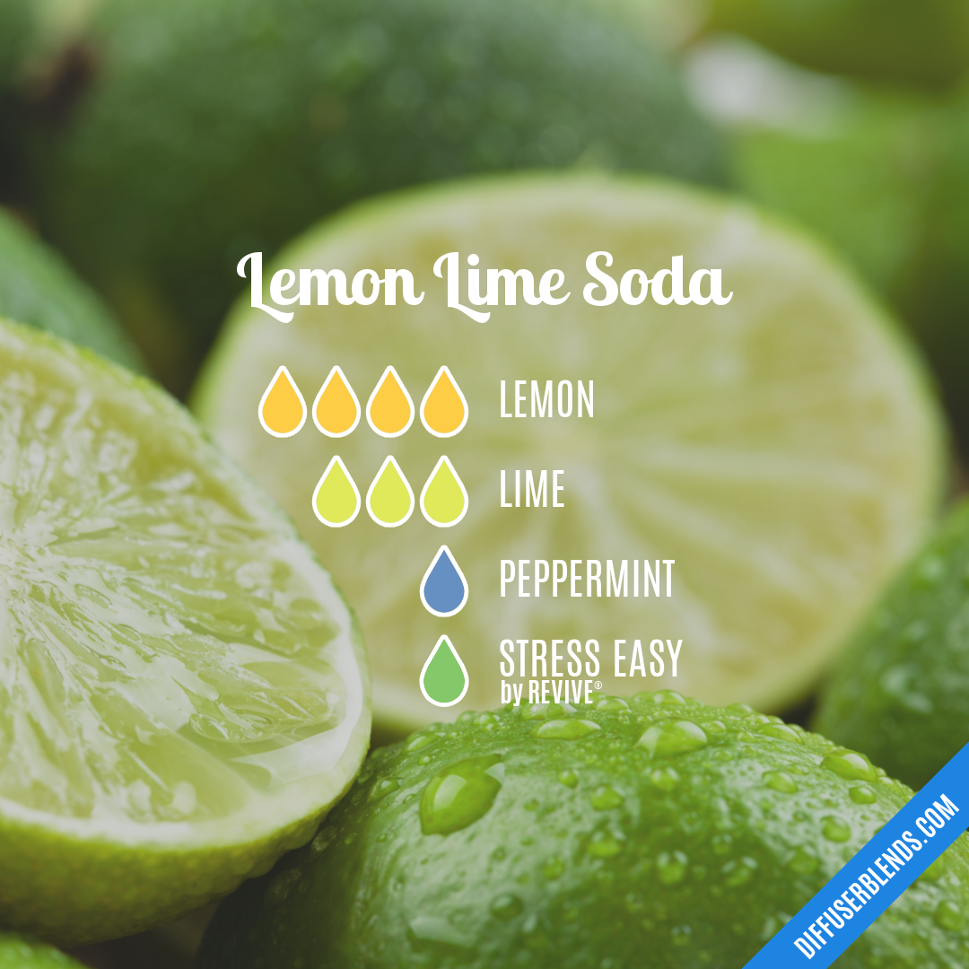 Lemon Lime Soda — Essential Oil Diffuser Blend