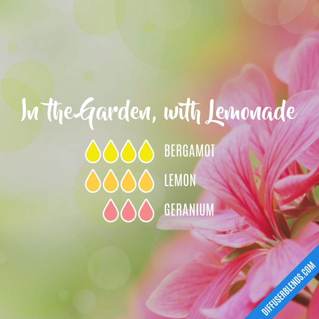 In the Garden, with Lemonade — Essential Oil Diffuser Blend