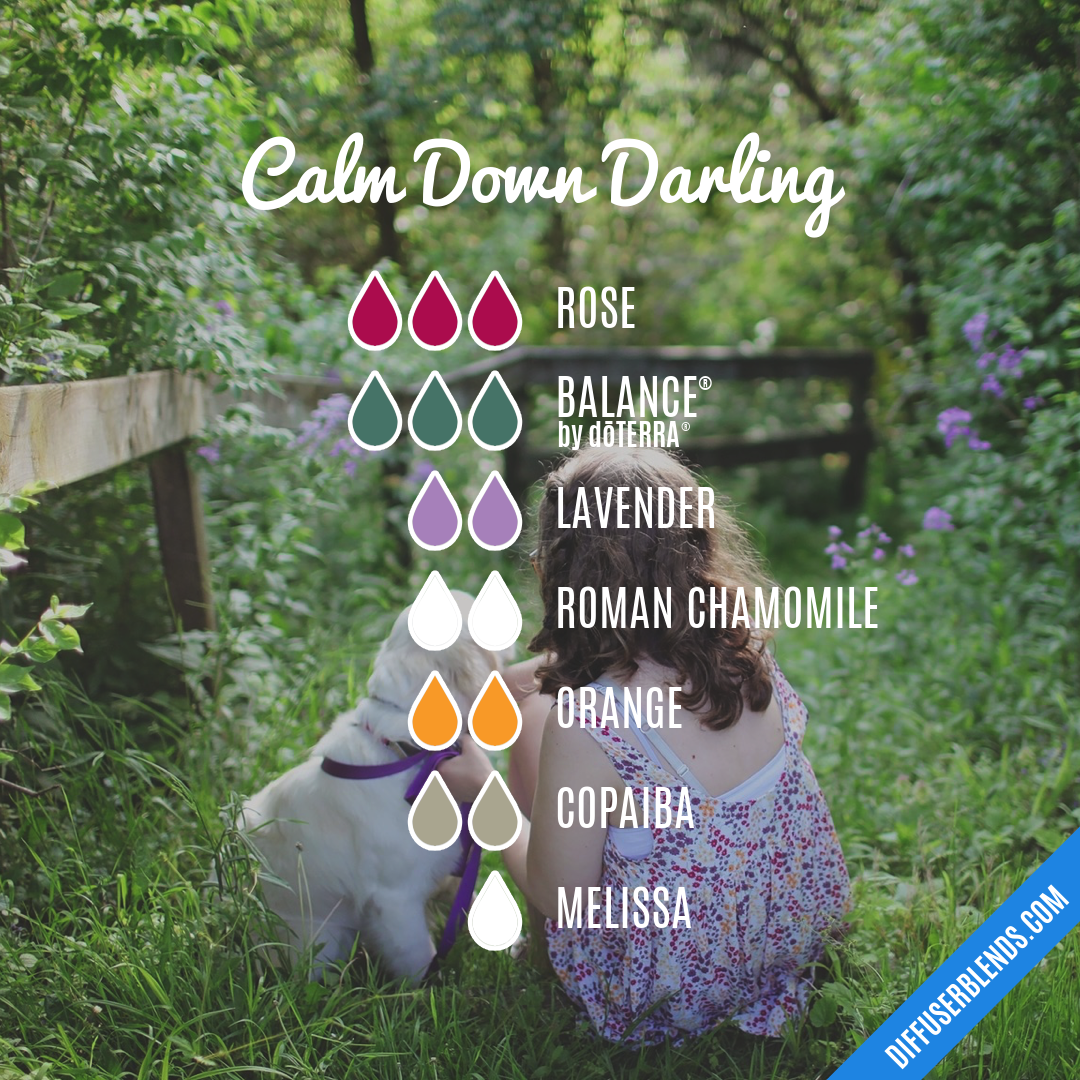 Calm Down Darling — Essential Oil Diffuser Blend