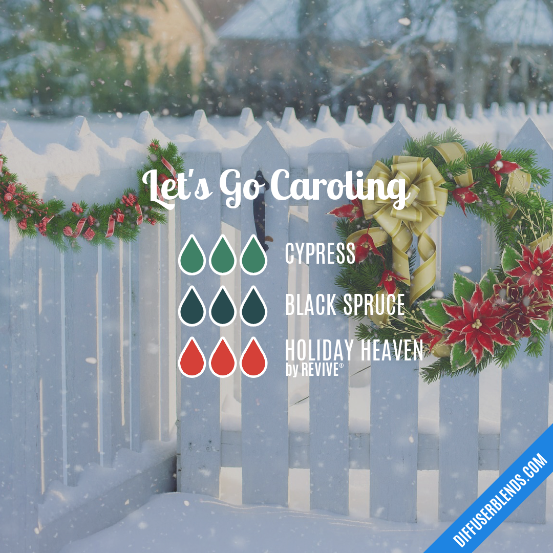 Let's Go Caroling — Essential Oil Diffuser Blend