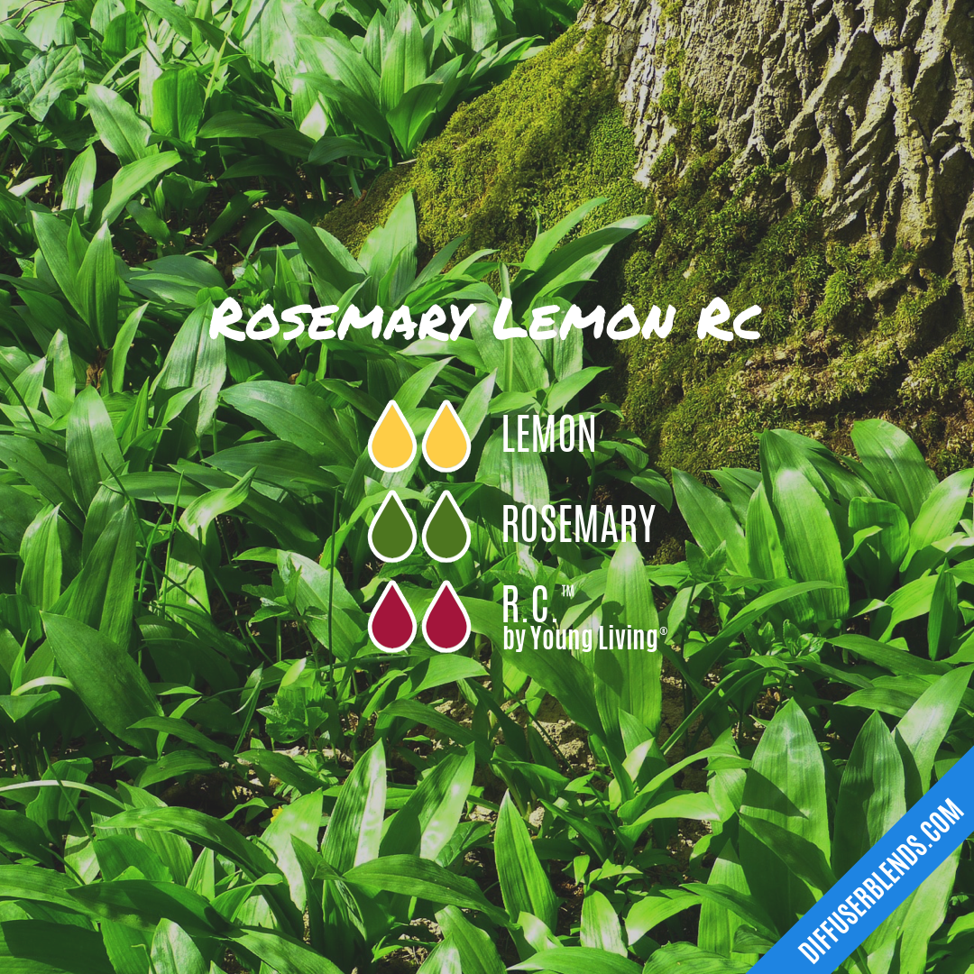 Rosemary Lemon Rc — Essential Oil Diffuser Blend