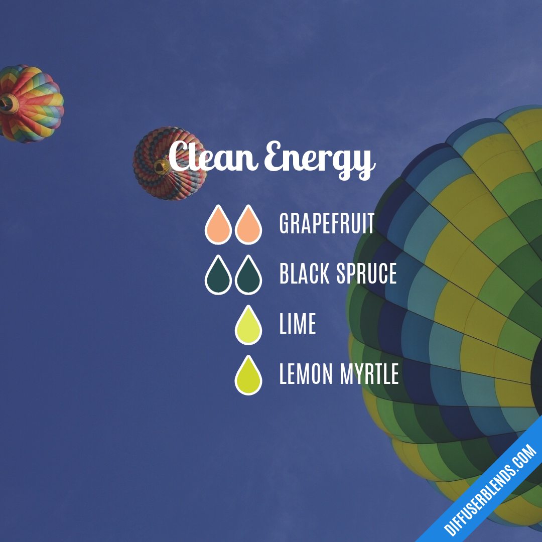 Clean Energy — Essential Oil Diffuser Blend