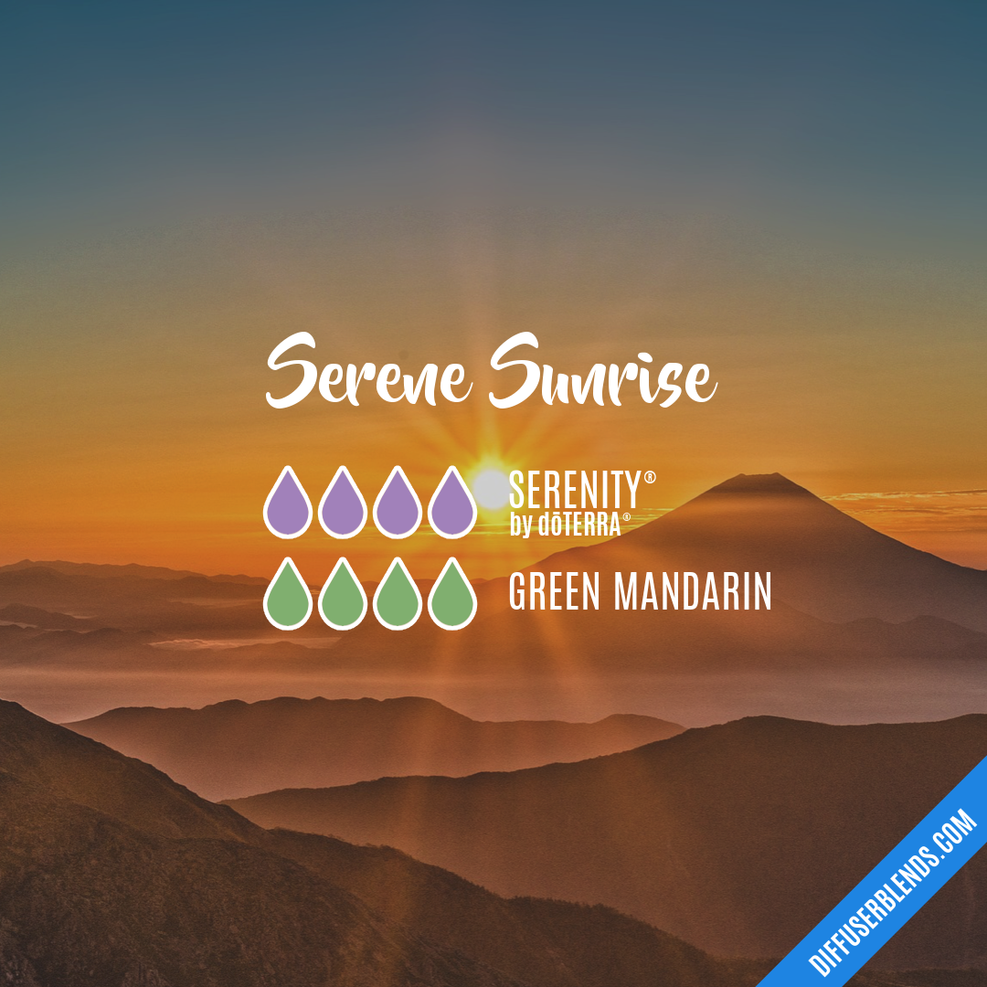 Serene Sunrise — Essential Oil Diffuser Blend