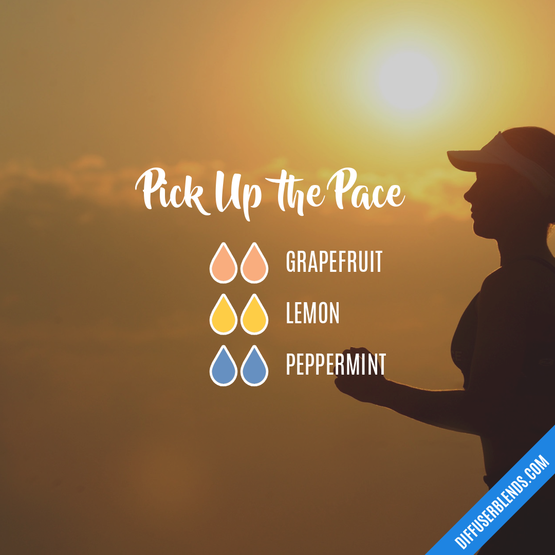 Pick Up the Pace — Essential Oil Diffuser Blend