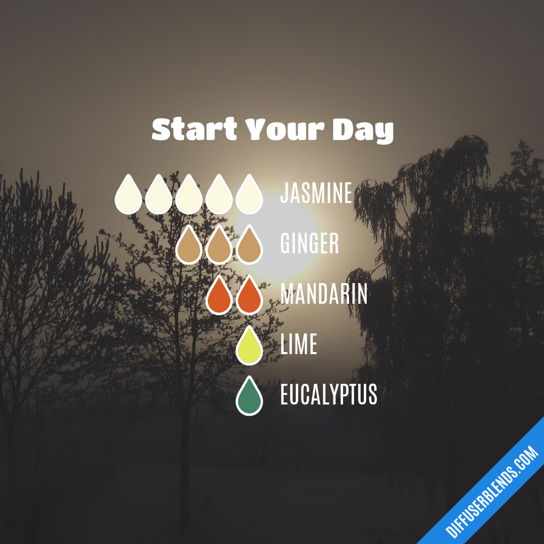 Start Your Day — Essential Oil Diffuser Blend