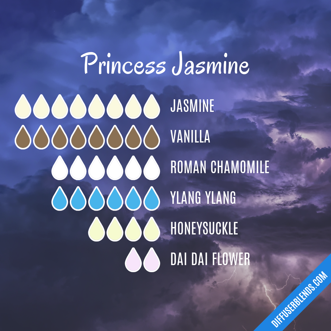 Princess Jasmine — Essential Oil Diffuser Blend