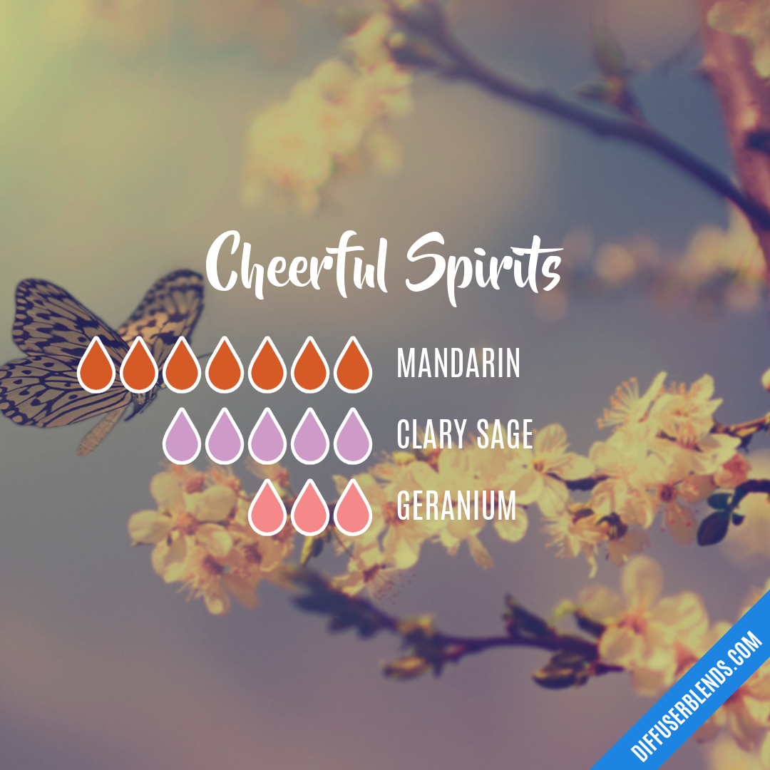 Cheerful Spirits — Essential Oil Diffuser Blend