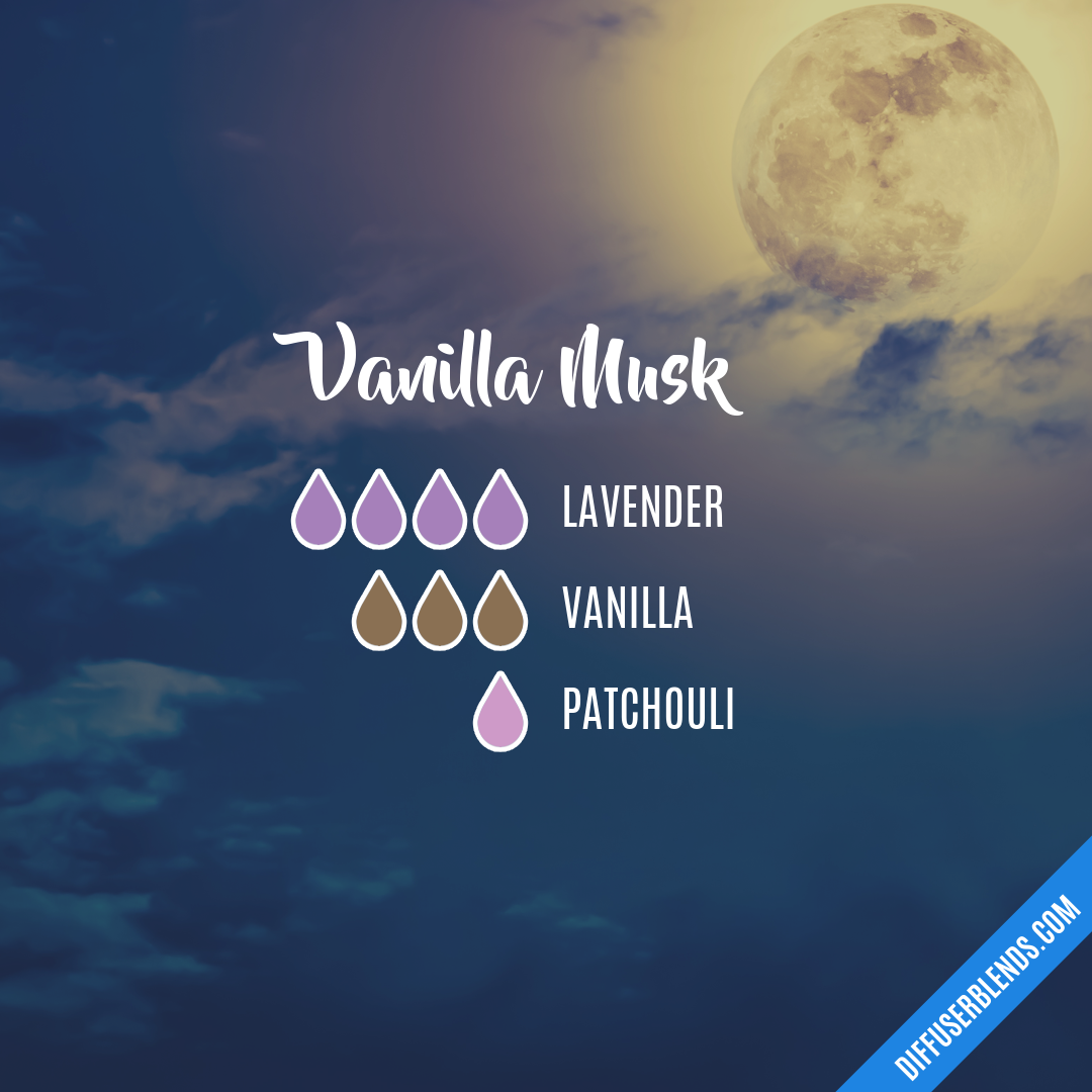 Vanilla and patchouli online essential oil