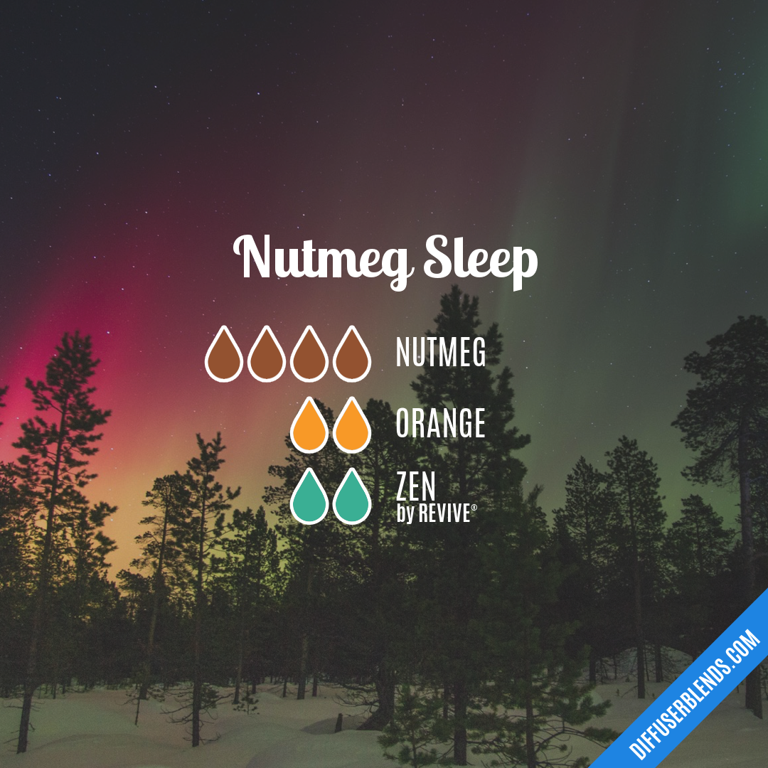 Nutmeg Sleep — Essential Oil Diffuser Blend