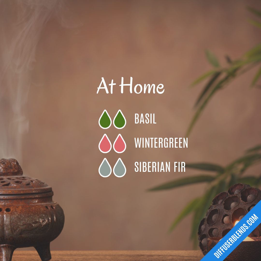 At Home — Essential Oil Diffuser Blend