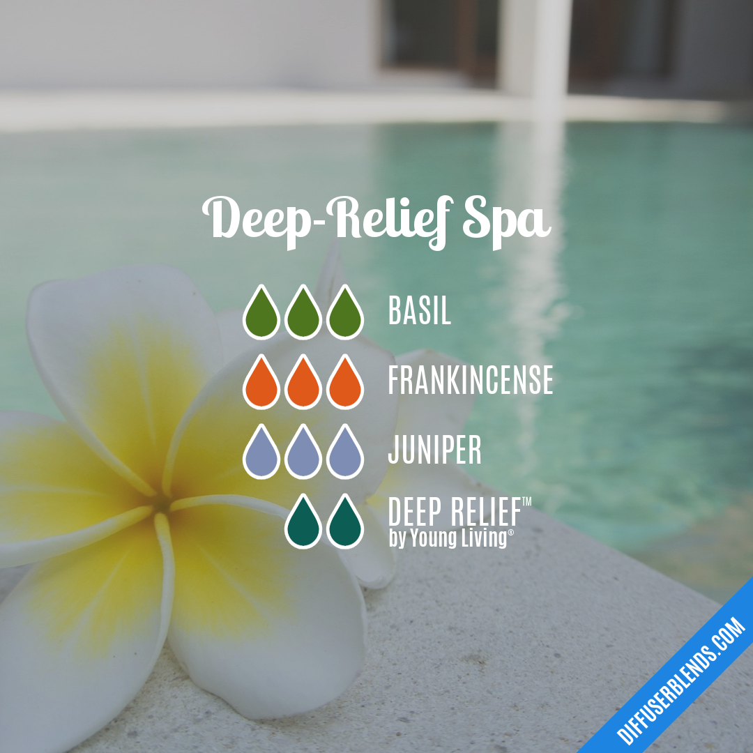 Deep-Relief Spa — Essential Oil Diffuser Blend