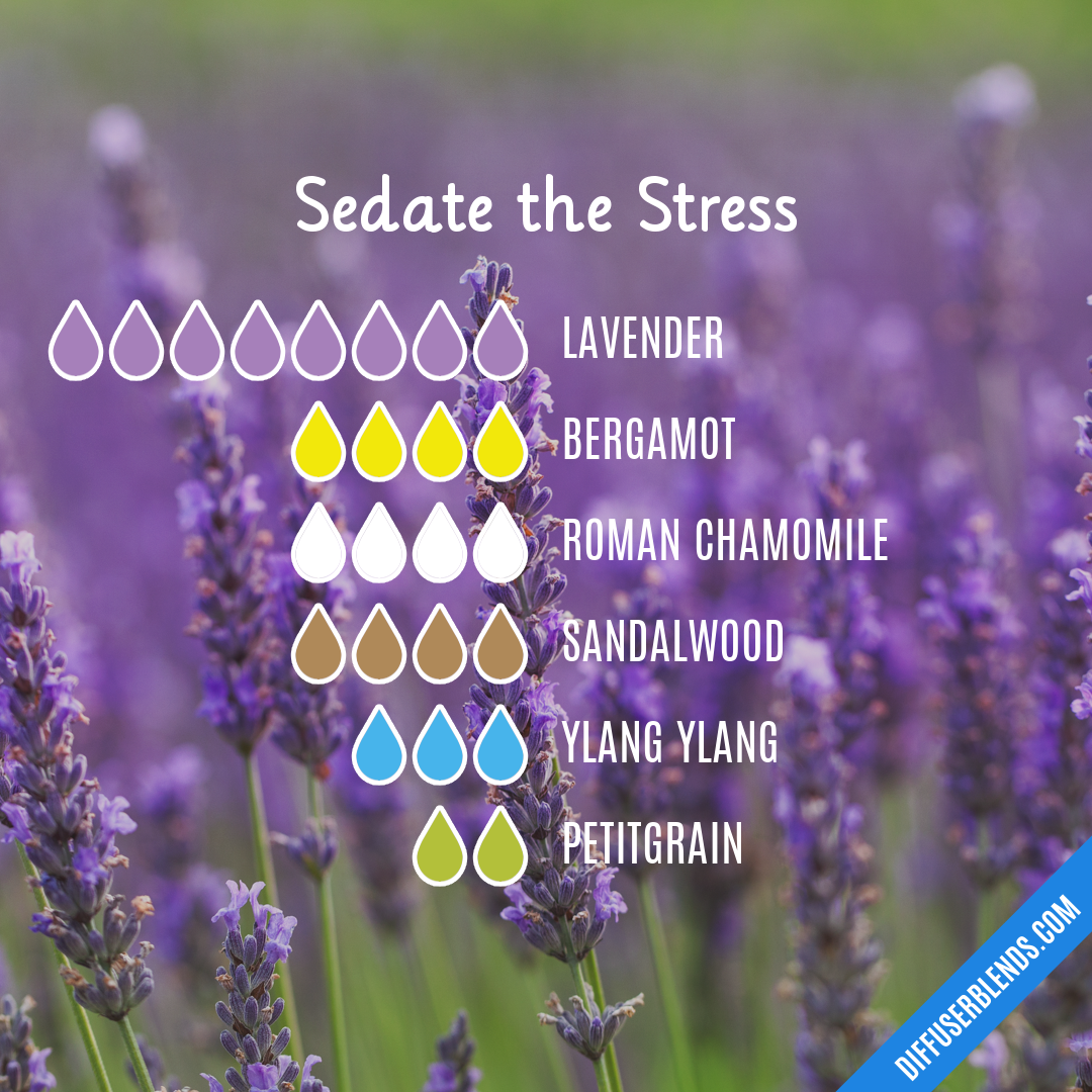 Sedate the Stress — Essential Oil Diffuser Blend