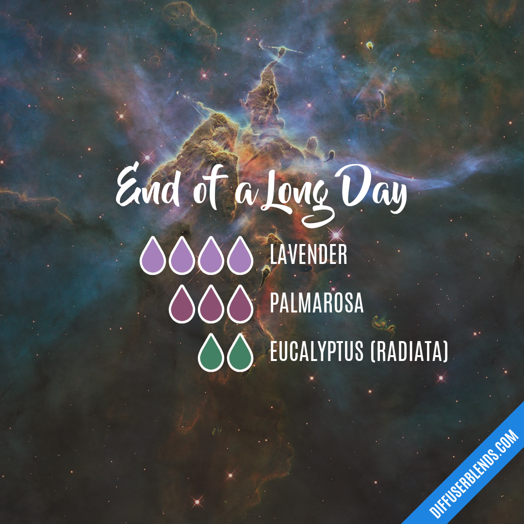 End of a Long Day — Essential Oil Diffuser Blend