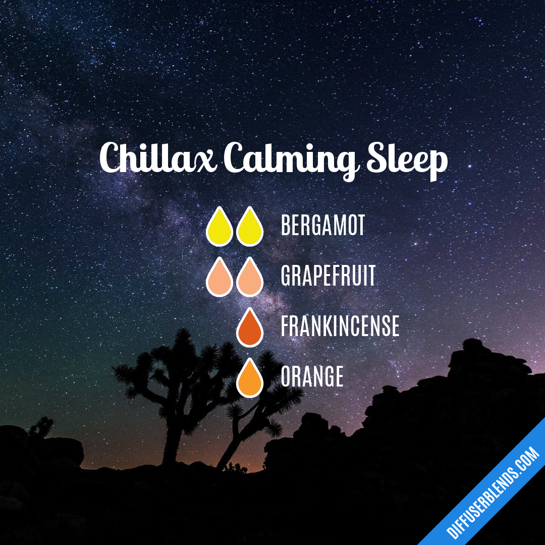 Chillax Calming Sleep — Essential Oil Diffuser Blend