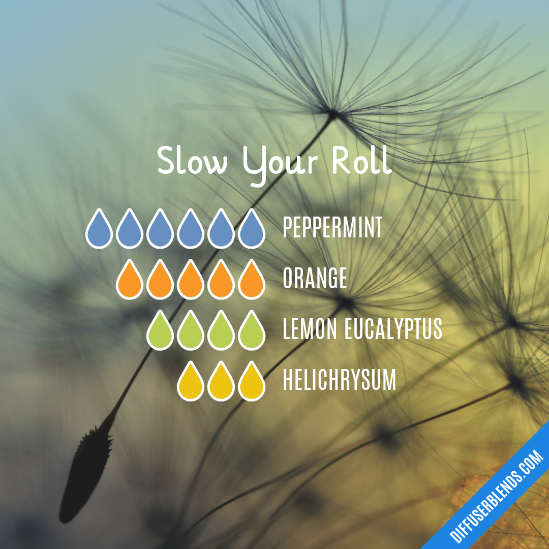 Slow Your Roll — Essential Oil Diffuser Blend