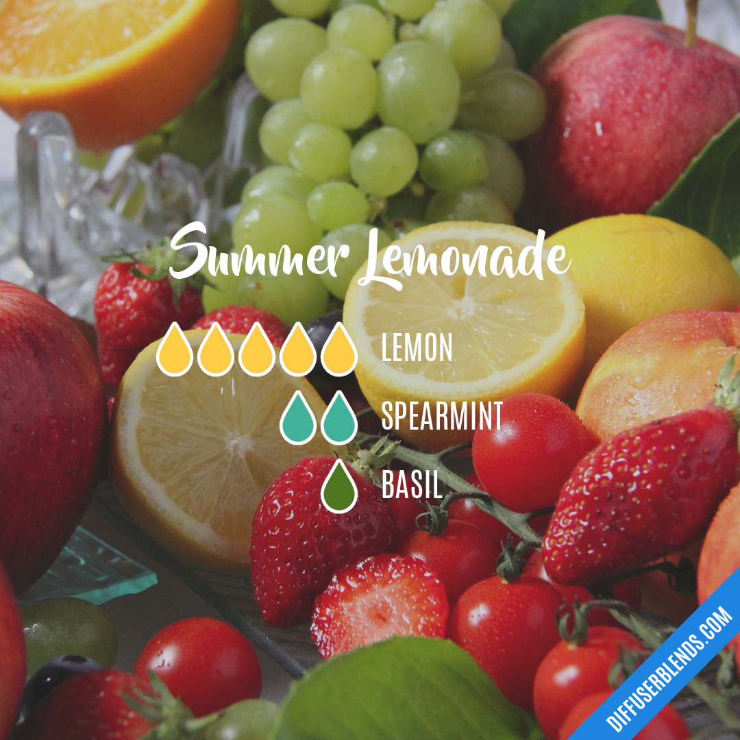 Summer Lemonade — Essential Oil Diffuser Blend