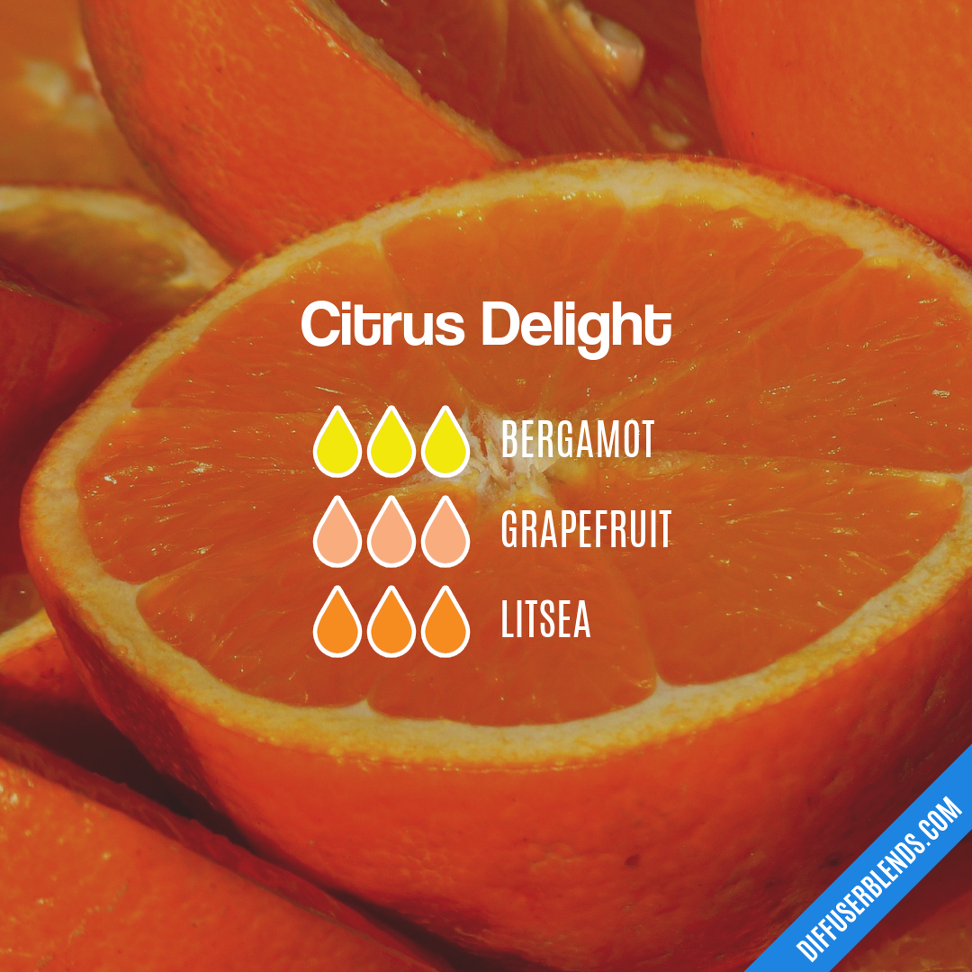 Citrus Delight — Essential Oil Diffuser Blend