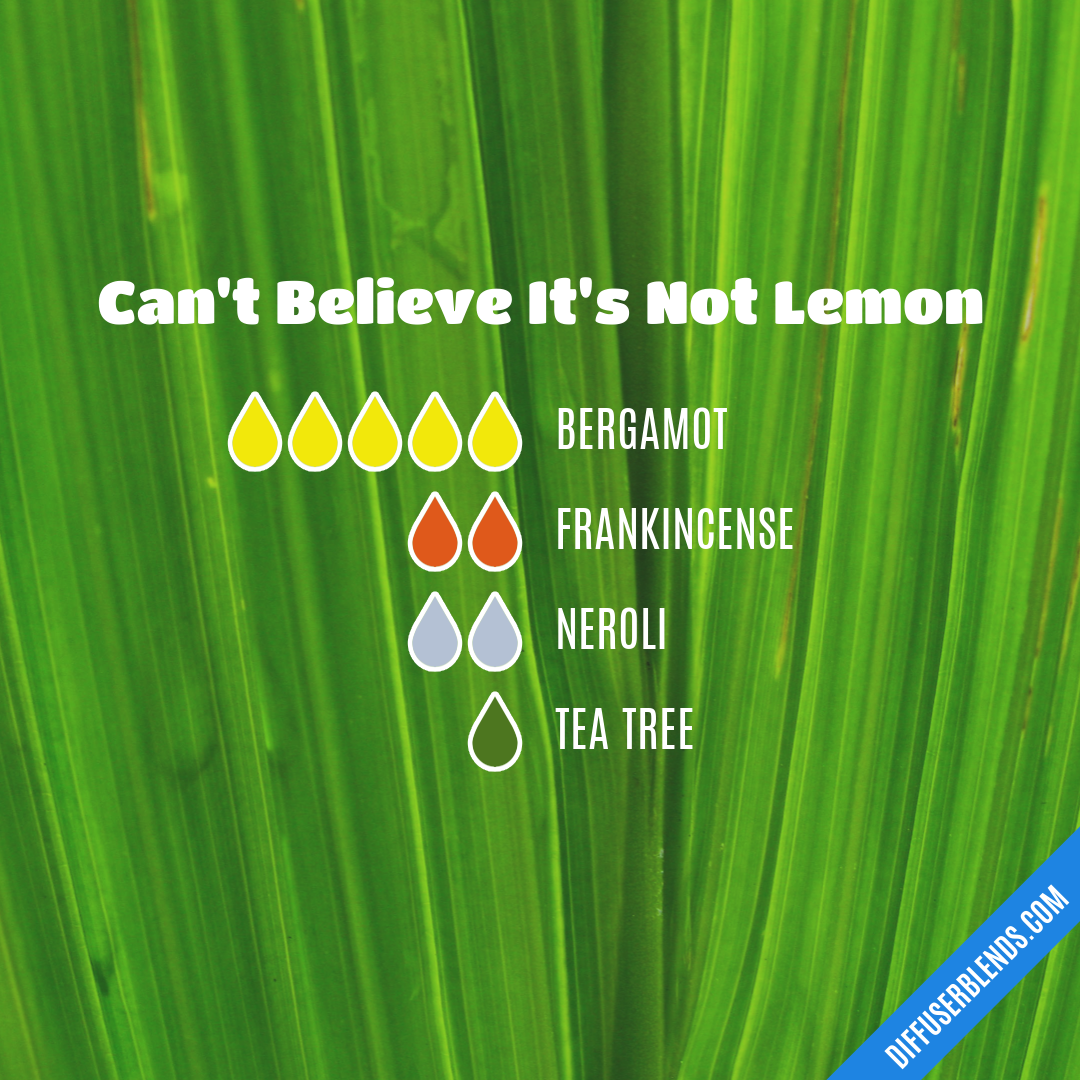 Can't Believe It's Not Lemon — Essential Oil Diffuser Blend