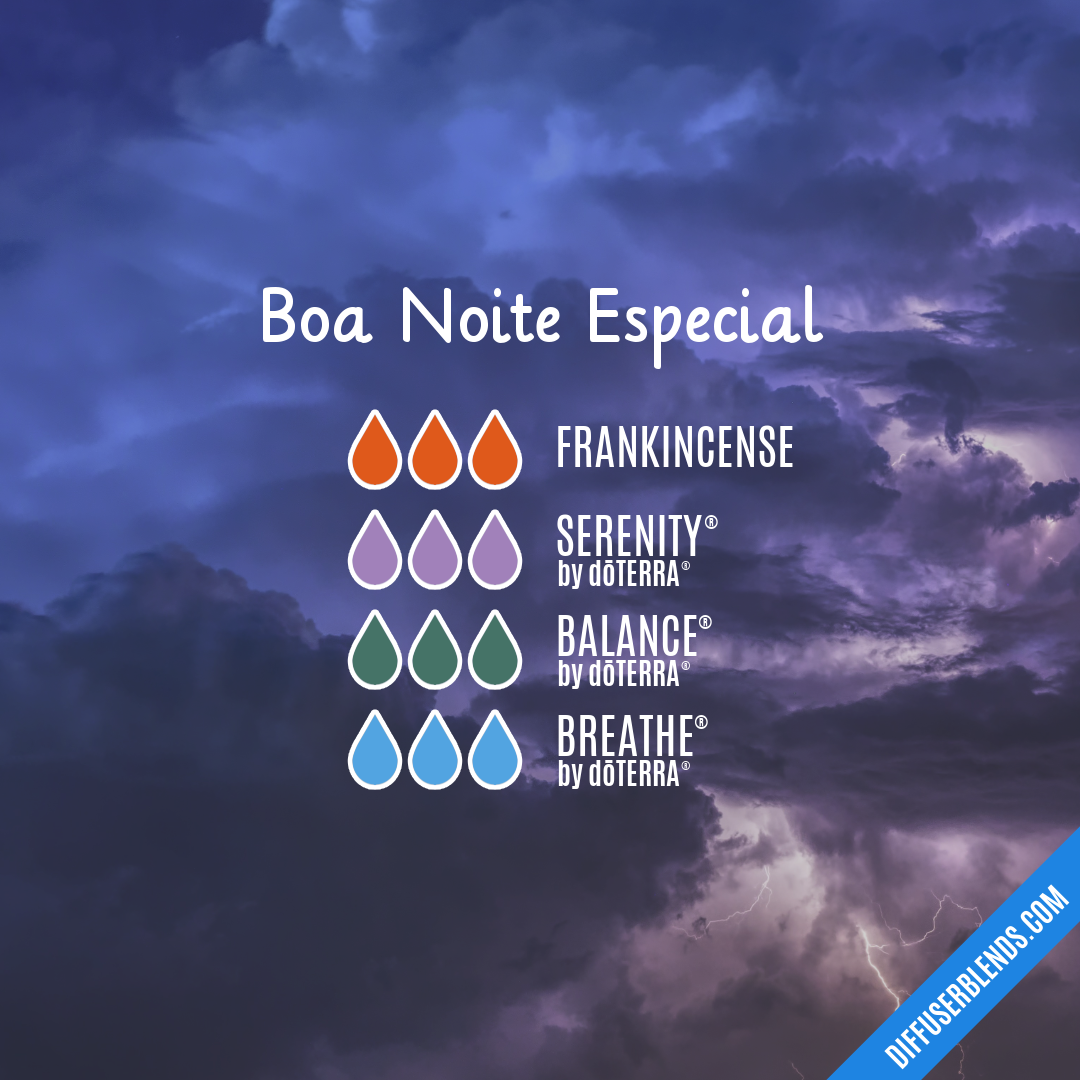 Boa Noite Especial — Essential Oil Diffuser Blend