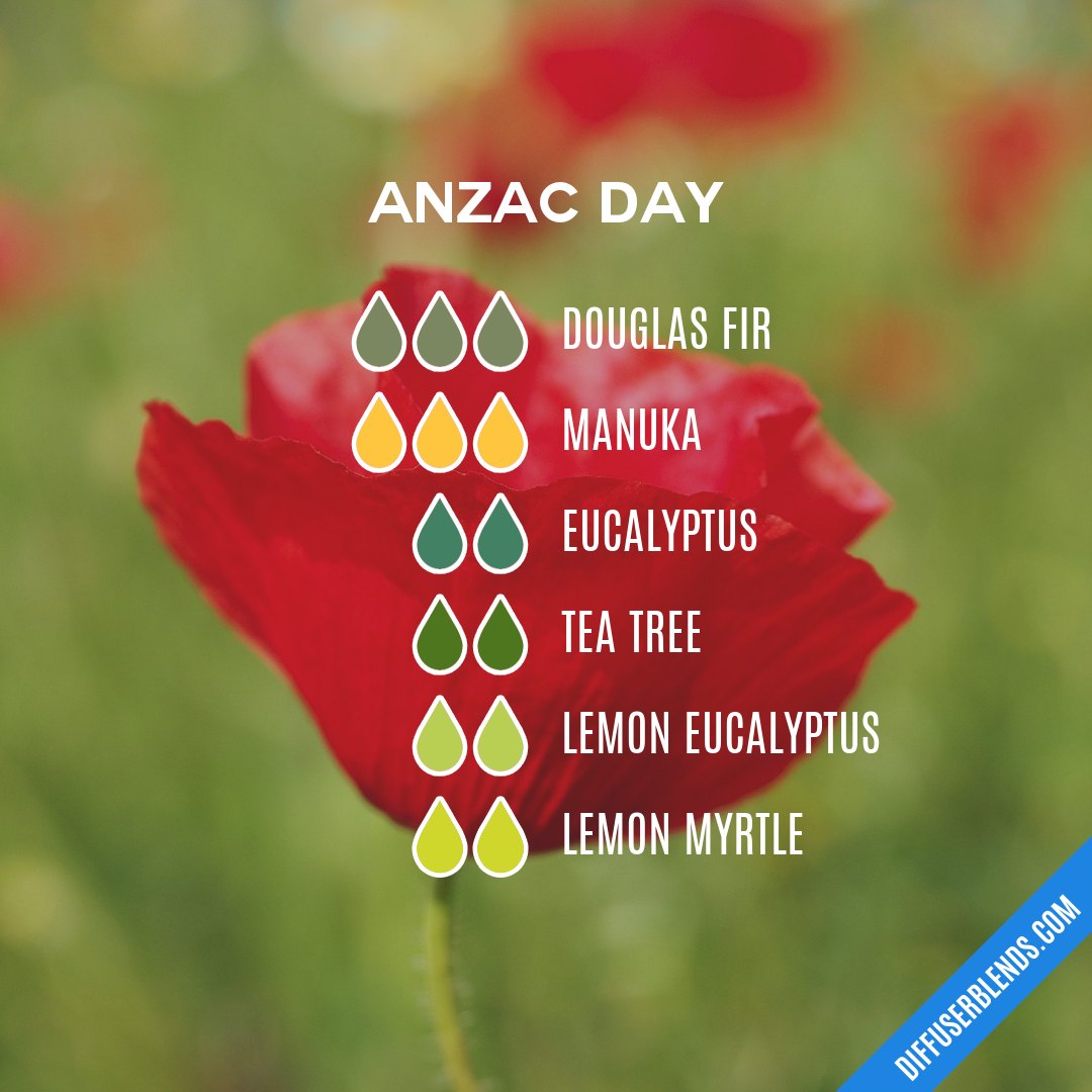 Anzac Day — Essential Oil Diffuser Blend