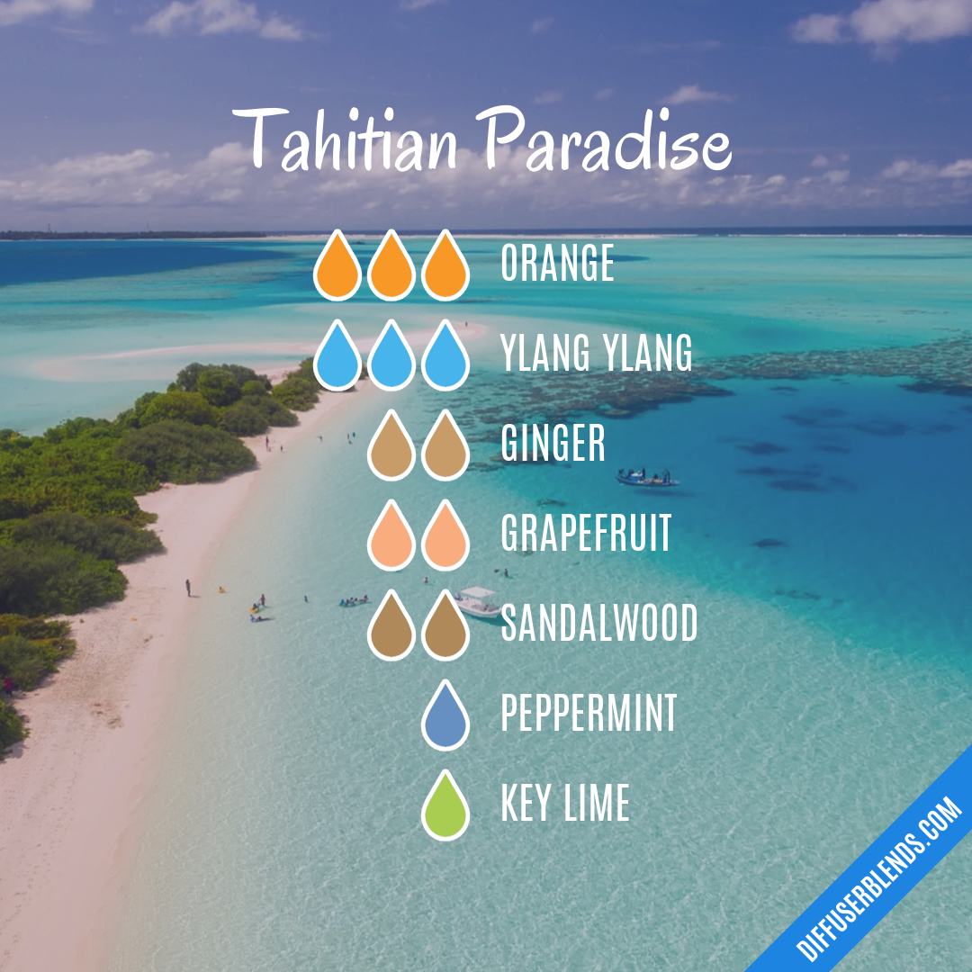 Tahitian Paradise — Essential Oil Diffuser Blend